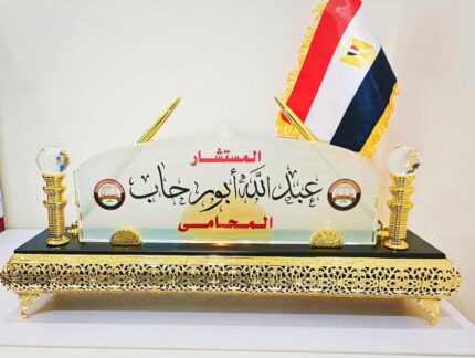 استاند مكتب كريستال مستورد